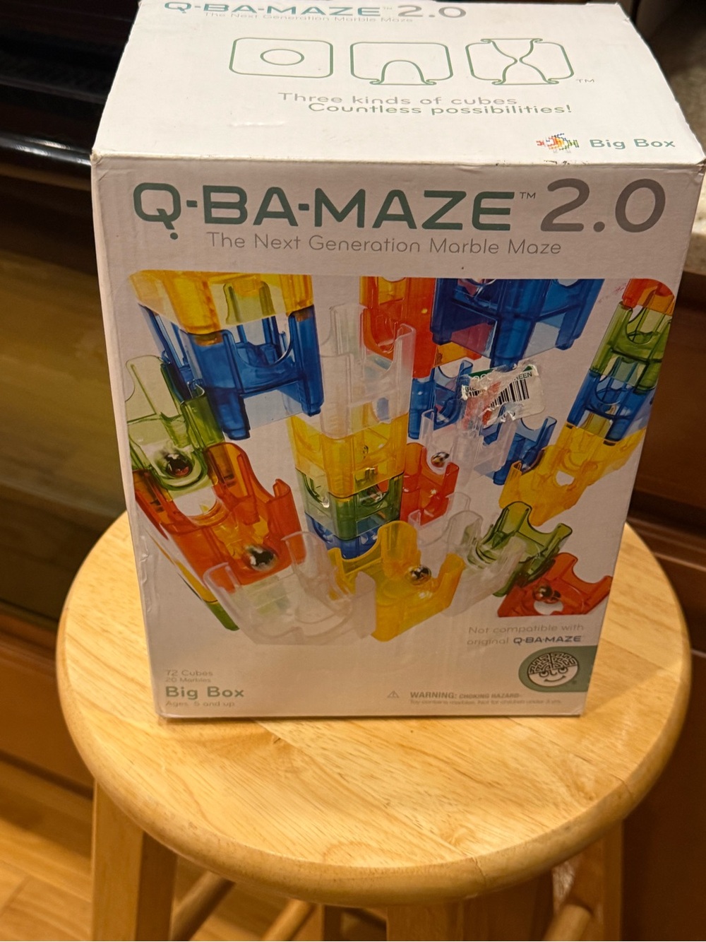 Q-BA-MAZE 2.0 Marble Maze Building Set - Multicolor